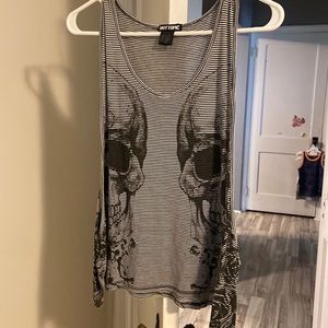 Hot Topic Skull Tank